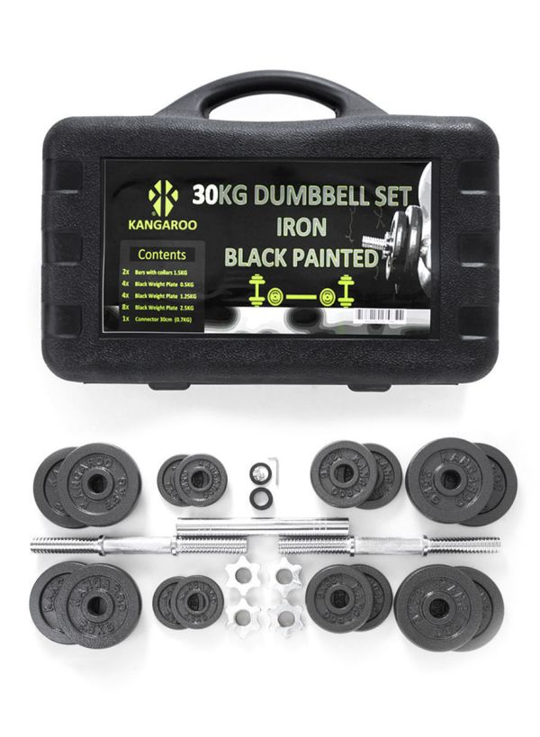 Dumbbells weight Set 32 KG With bar