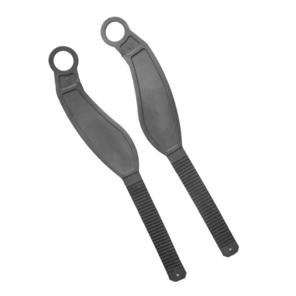 pair of Adjustable Exercise Bike Pedal Straps