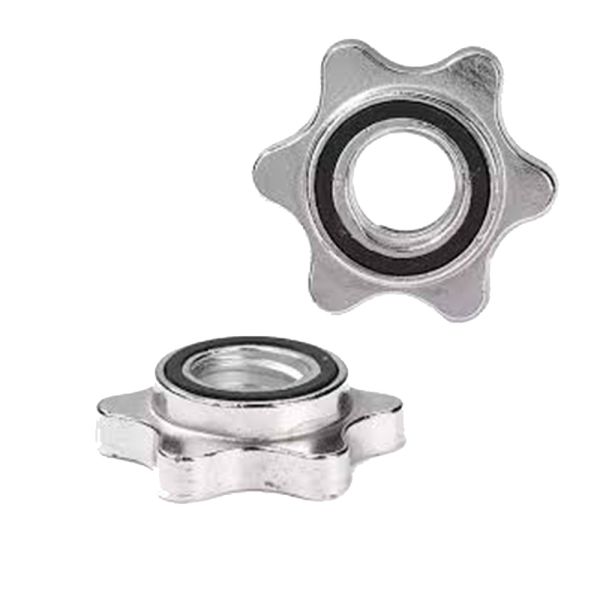 Large Threaded Bar Lock – Secure Weight Fastening