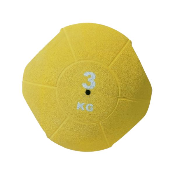medicine ball rubber with color 3kg