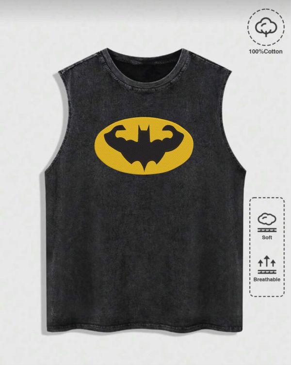 Top Oversize - Batman Muscled