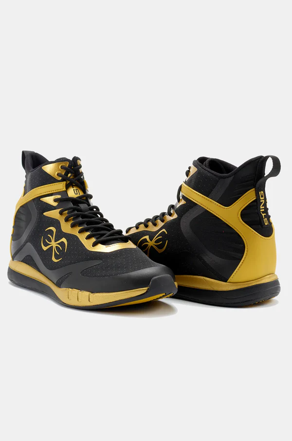 sting viper boxing shoes 2.0 Black