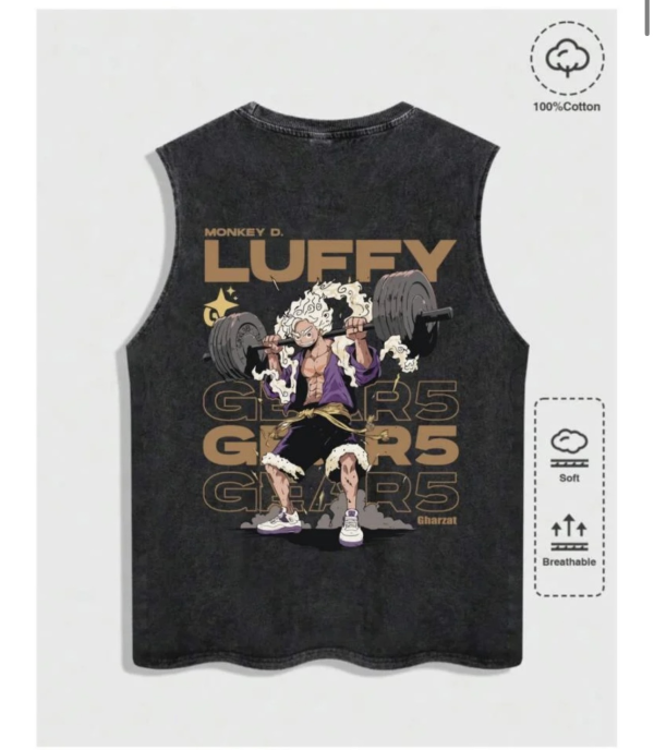 Top Oversize - Luffy