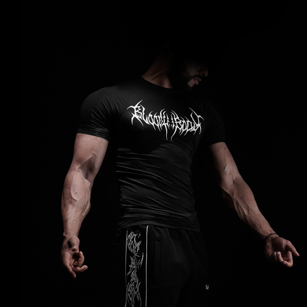 Bloody body black shirt